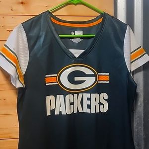 Greenbay Packers Jersey/shirt womans size Large